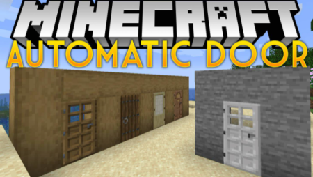  Automatic Door  Minecraft 1.18.2