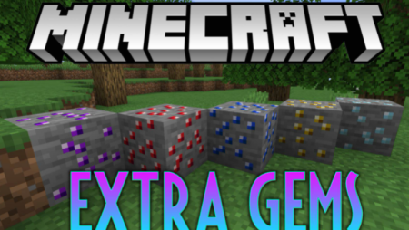  Extra Gems Mod  Minecraft 1.18.1