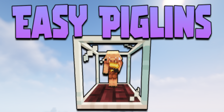  Easy Piglins  Minecraft 1.18.1