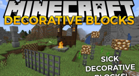  Decorative Blocks  Minecraft 1.18.2