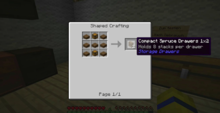  Storage Drawers  Minecraft 1.18.1