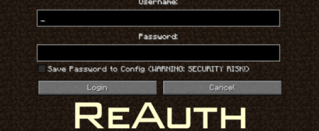  ReAuth  Minecraft 1.18.1