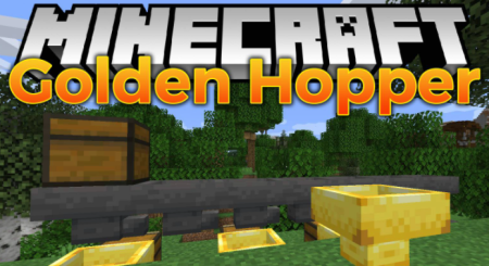  Golden Hopper  Minecraft 1.18.1