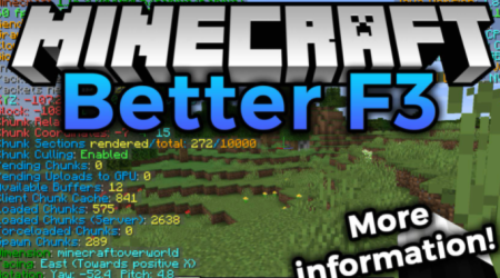  BetterF3  Minecraft 1.18.1