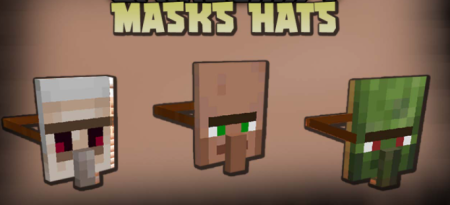  Masks Hats  Minecraft 1.17.1