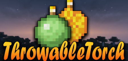  Throwable Torch  Minecraft 1.17.1