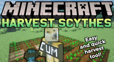  Harvest Scythes  Minecraft 1.16