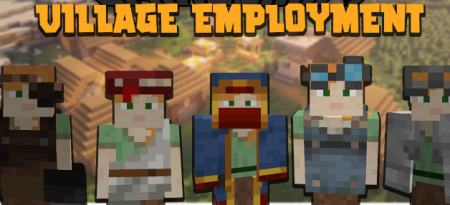  Village Employment  Minecraft 1.17.1