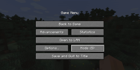  Better Mods Button  Minecraft 1.18.1