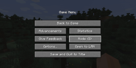  Better Mods Button  Minecraft 1.18.1