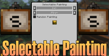  Selectable Painting  Minecraft 1.17.1