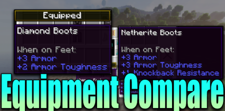  Equipment Compare  Minecraft 1.18.1