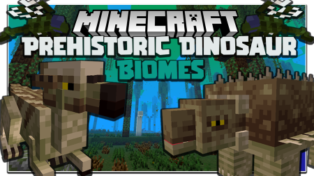  Prehistoric Dinosaur Biomes  Minecraft 1.17.1