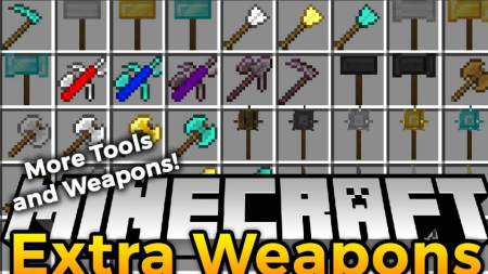  Extra Weapons  Minecraft 1.16.5