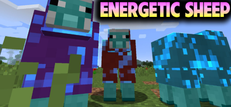  Energetic Sheep  Minecraft 1.18.1