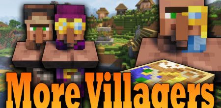  More Villagers  Minecraft 1.17.1