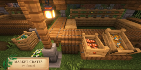  Market Crates  Minecraft 1.17.1