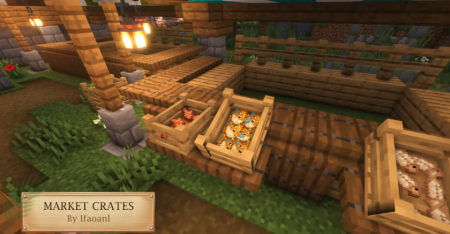  Market Crates  Minecraft 1.17.1