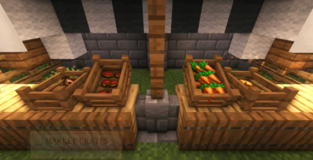  Market Crates  Minecraft 1.17.1