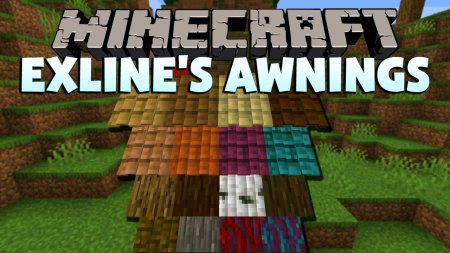  Exlines Awnings  Minecraft 1.18.1