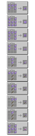  Amethyst Equipment  Minecraft 1.17.1