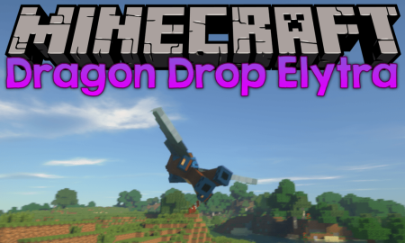 Скачать Dragon Drop Elytra для Minecraft 1.18.1