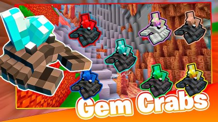  Gem Crabs  Minecraft 1.18.1