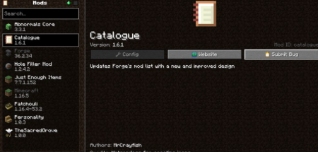 Catalogue  Minecraft 1.18.1