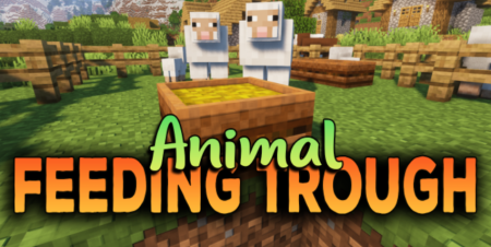  Animal Feeding Trough  Minecraft 1.17.1