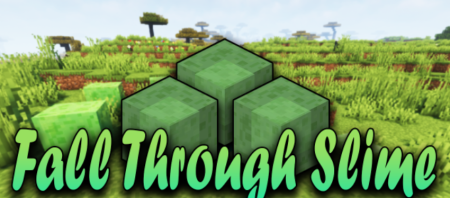  Fall Through Slime  Minecraft 1.18.2