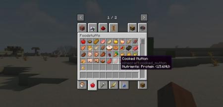  Nutritional Balance  Minecraft 1.18.2