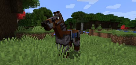 Скачать Netherite Horse Armor для Minecraft 1.16