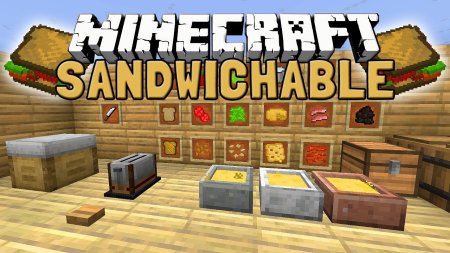 Скачать Sandwichable для Minecraft 1.19.1