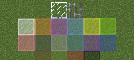  Horizontal Glass Panes  Minecraft 1.18.2