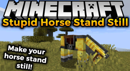  Stupid Horse Stand Still  Minecraft 1.18.2