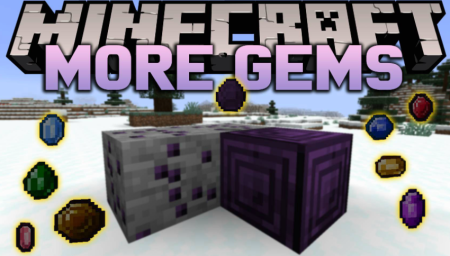 Скачать More Gems для Minecraft 1.19