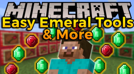 Скачать Easy Emerald Tools & More для Minecraft 1.19.1