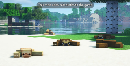Скачать Lucy’s Sloths для Minecraft 1.18.2