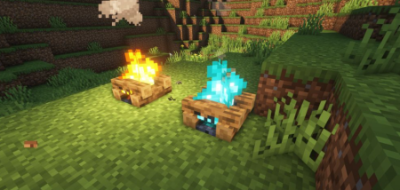 Скачать Unlit Campfire для Minecraft 1.19