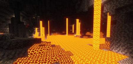 Скачать Volcanic Caverns для Minecraft 1.18.2
