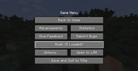  Better Mods Button  Minecraft 1.17.1