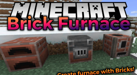 Скачать Brick Furnace для Minecraft 1.18