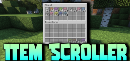  Item Scroller  Minecraft 1.17