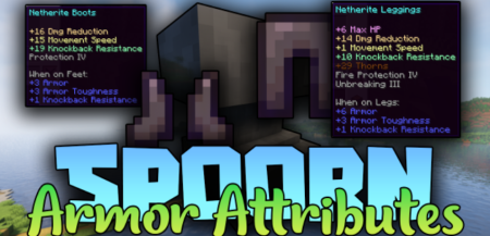  Spoorn Armor Attributes  Minecraft 1.18.2