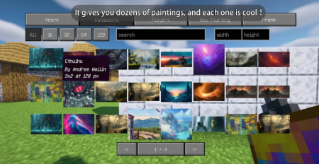  Immersive Paintings  Minecraft 1.19