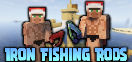  Iron Fishing Rods  Minecraft 1.18.1