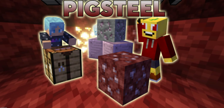 Скачать Pigsteel для Minecraft 1.18.2