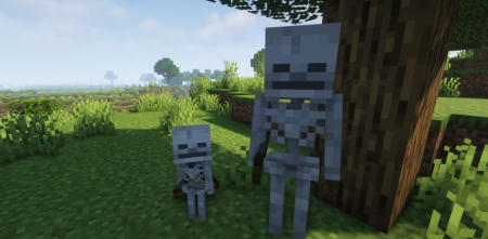 Скачать Tiny Skeletons для Minecraft 1.18.2