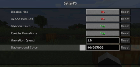  BetterF3  Minecraft 1.18