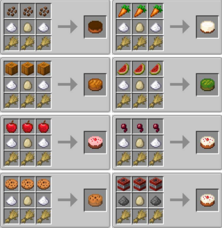Скачать Just More Cakes для Minecraft 1.19